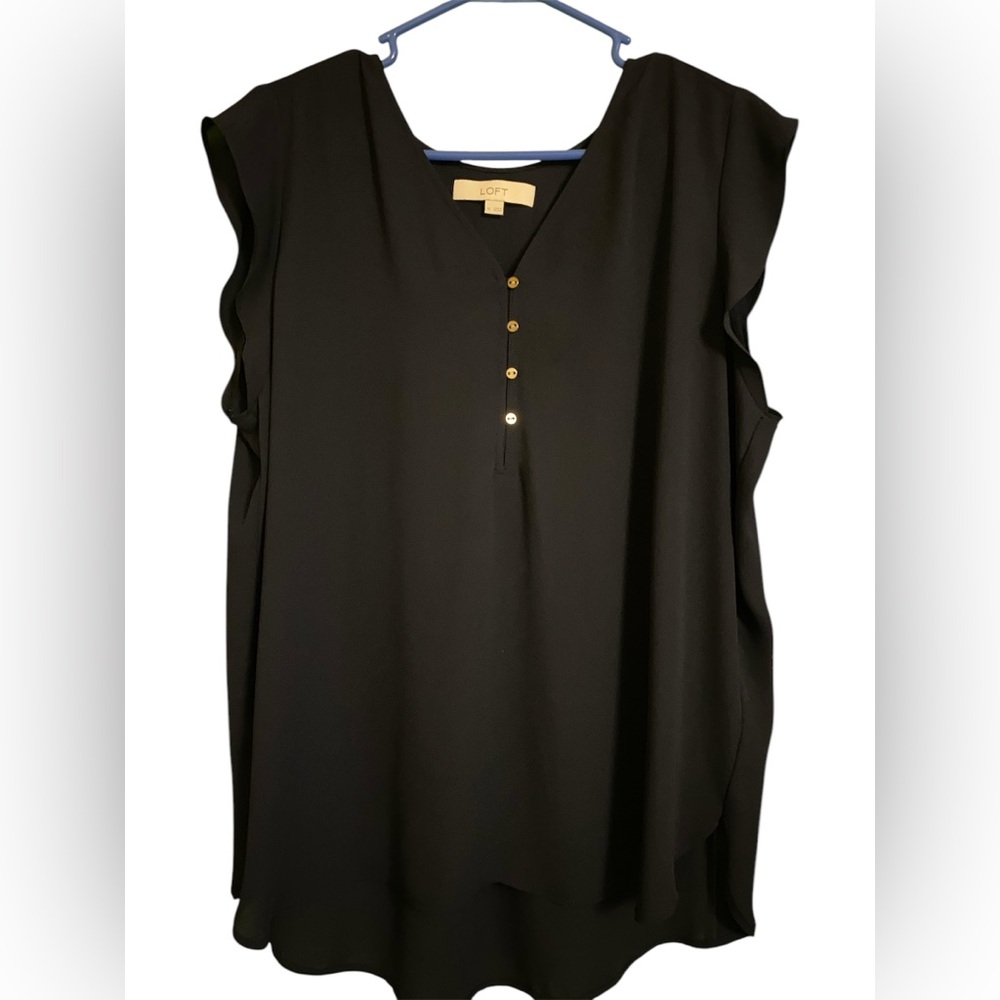 Loft Sleeveless Blouse EUC